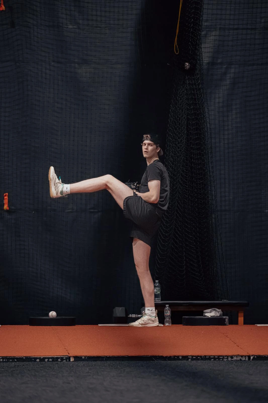 Pitcher at the balance point